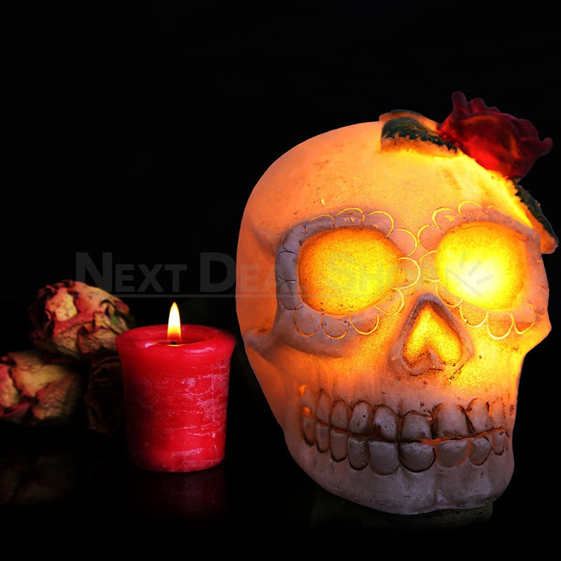 Halloween Glowing Skull Light