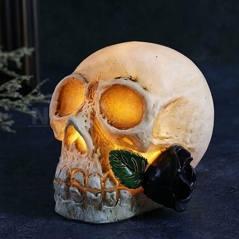 Halloween Glowing Skull Light