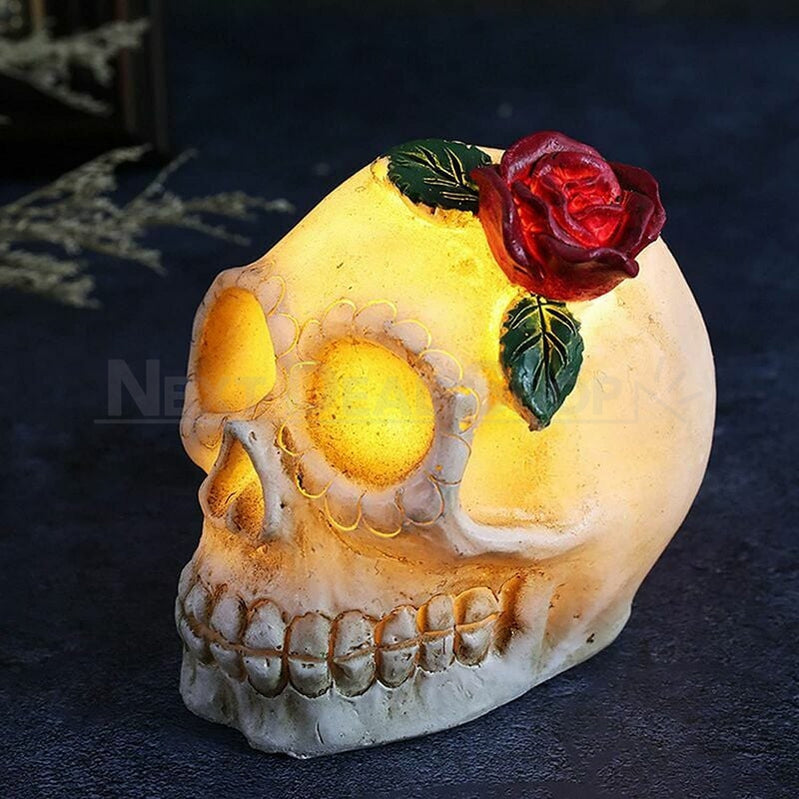 Halloween Glowing Skull Light