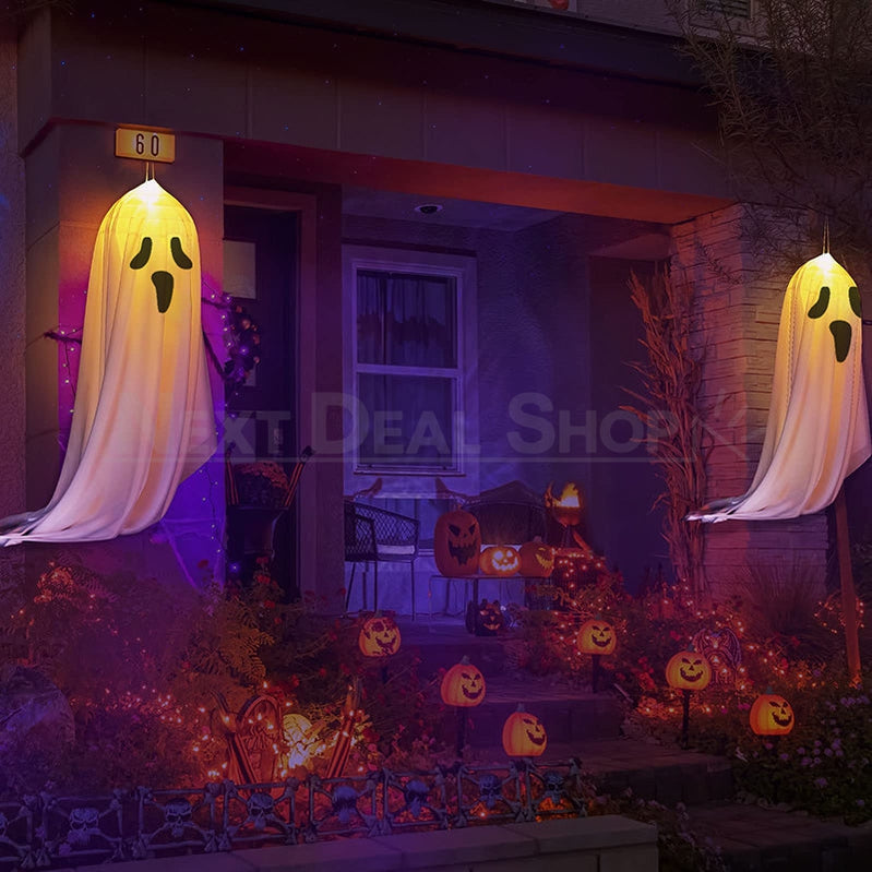 Halloween Light Up Ghost Lantern