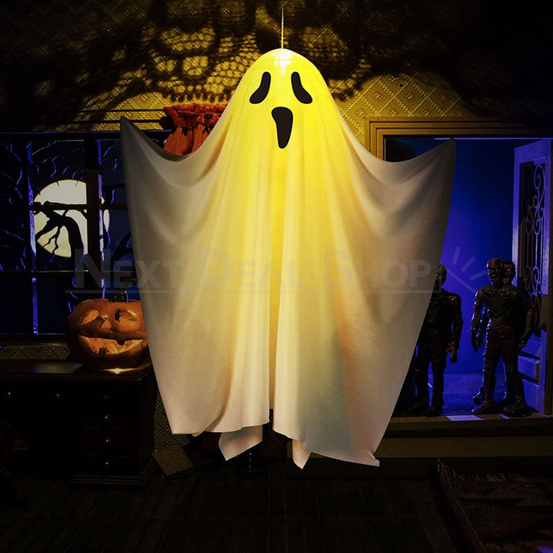 Halloween Light Up Ghost Lantern