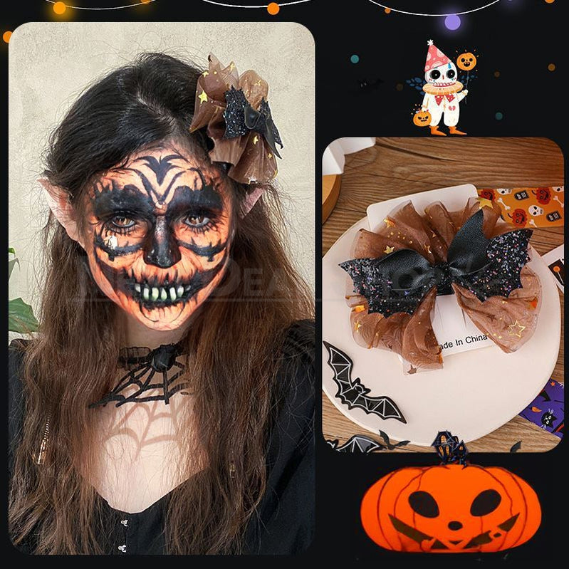 Halloween Mesh Hair Clip