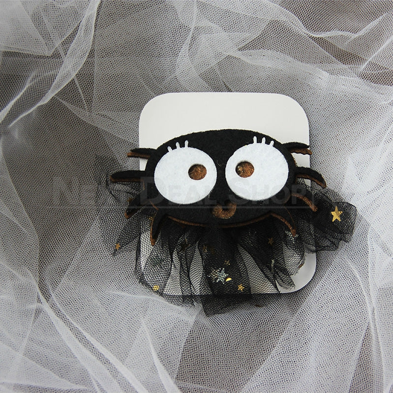 Halloween Mesh Hair Clip