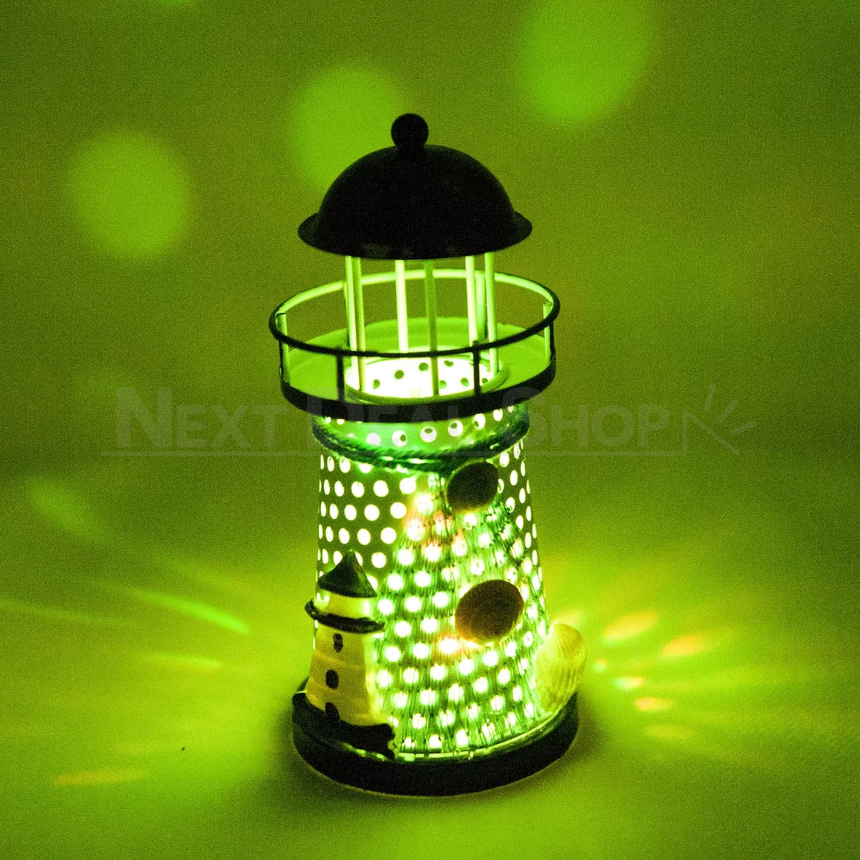 Handmade Metal Lighthouse Lamp