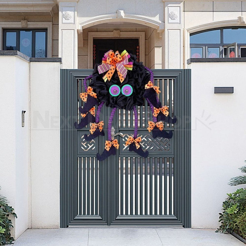 Handmade Spider Wreath