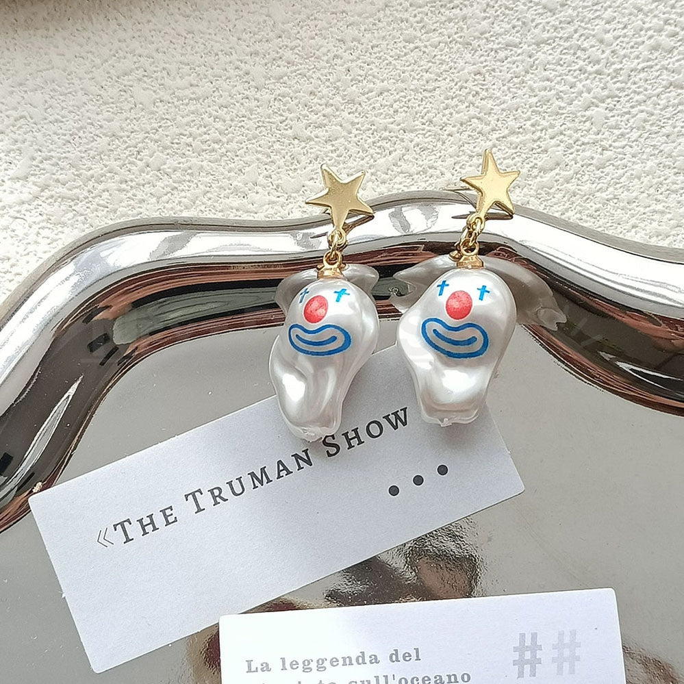 Happy Clown Drop Earrings