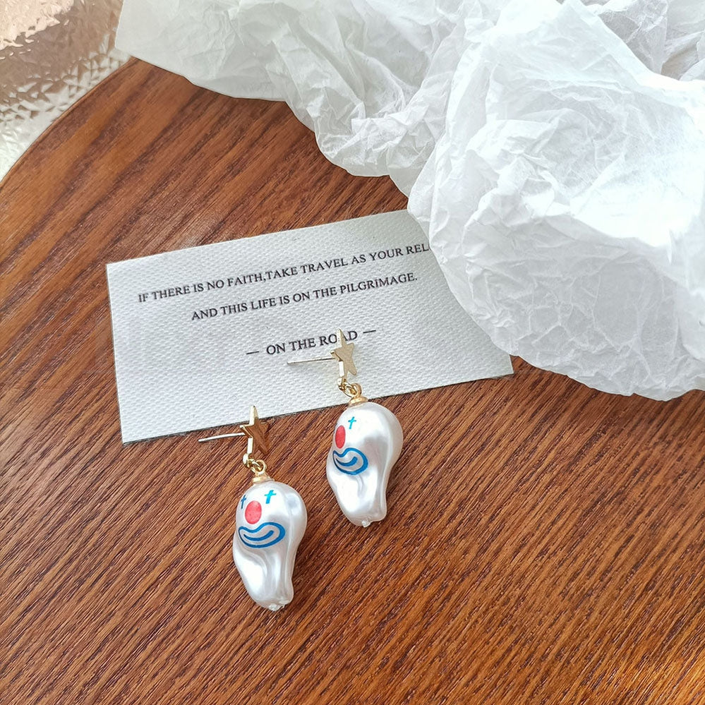 Happy Clown Drop Earrings