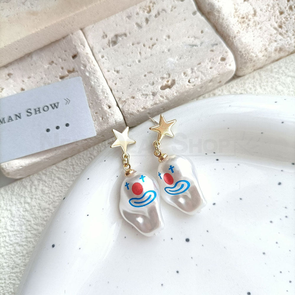 Happy Clown Drop Earrings