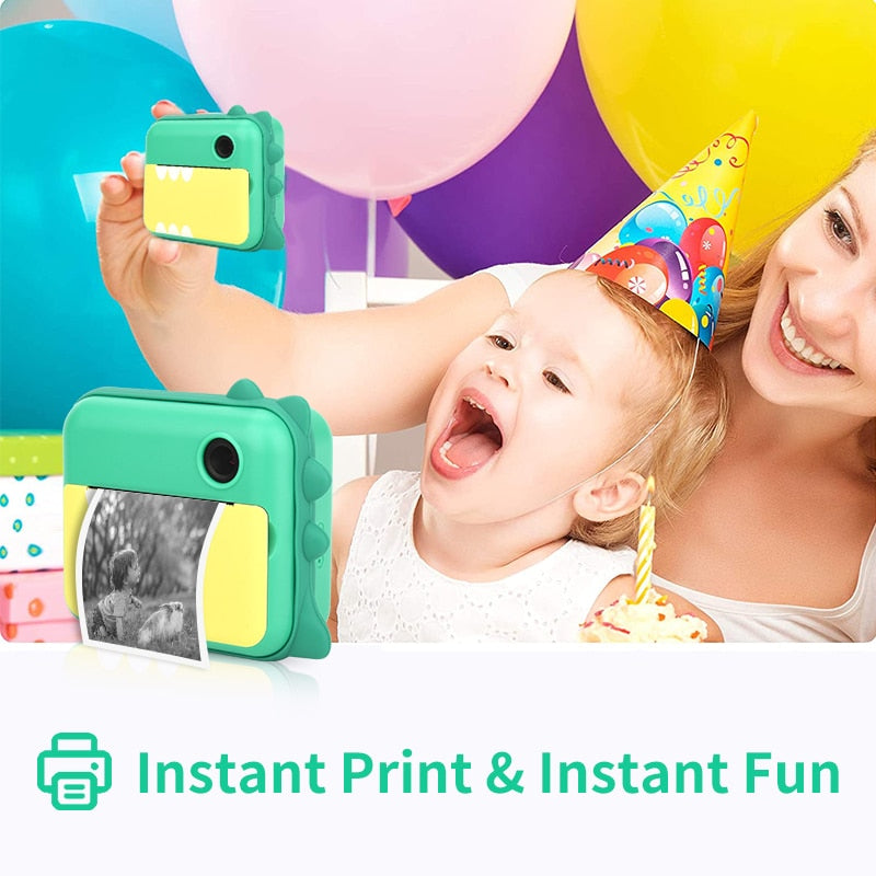 Children Instant Camera Print Camera