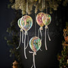 Iridescent Hanging Glass Balloon Light