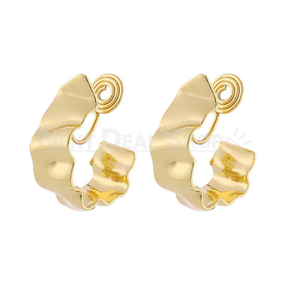 Irregular Shape Stud Earrings