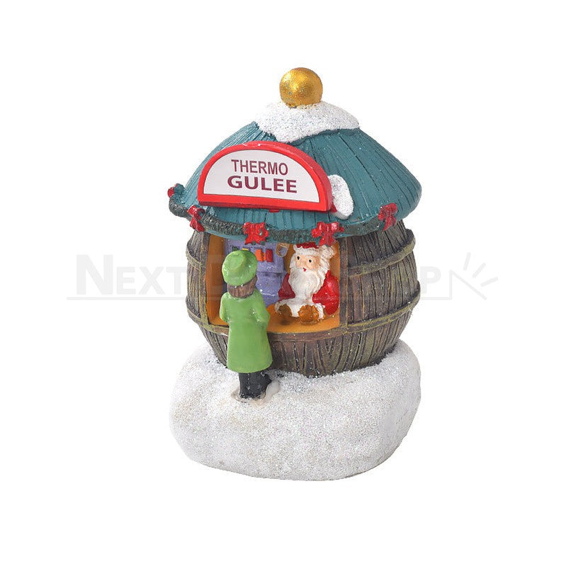 Led Light Up Winter Snow Village Store