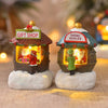 Led Light Up Winter Snow Village Store