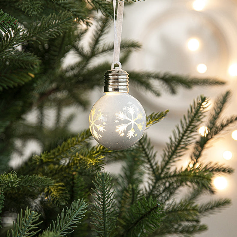 Light Up Christmas Tree Bauble Ornament