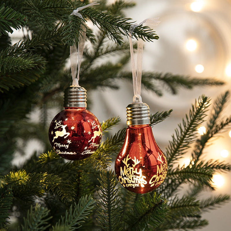 Light Up Christmas Tree Bauble Ornament