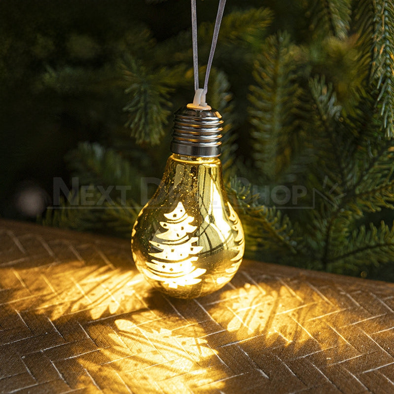 Light Up Christmas Tree Bauble Ornament