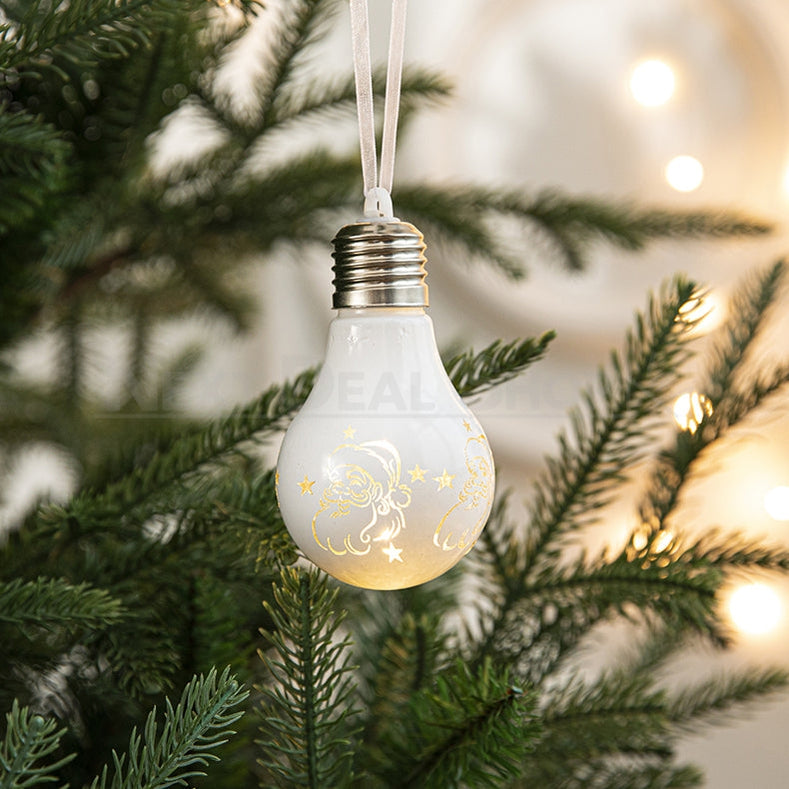 Light Up Christmas Tree Bauble Ornament