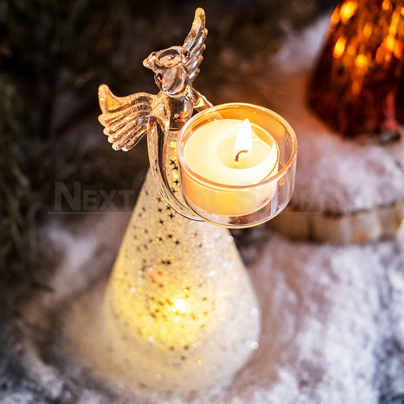 Light up Angel Candle Holder