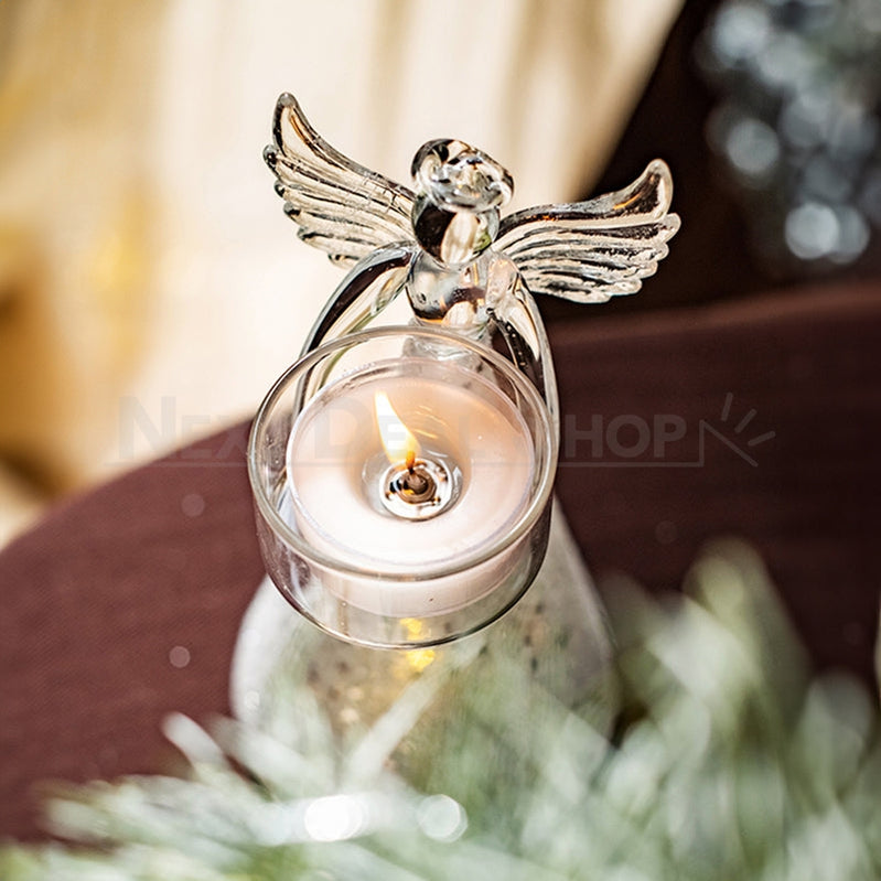 Light up Angel Candle Holder