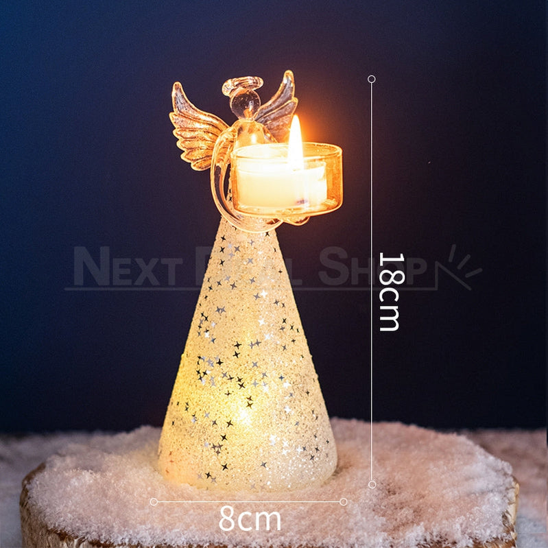 Light up Angel Candle Holder