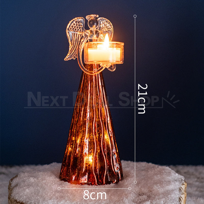 Light up Angel Candle Holder