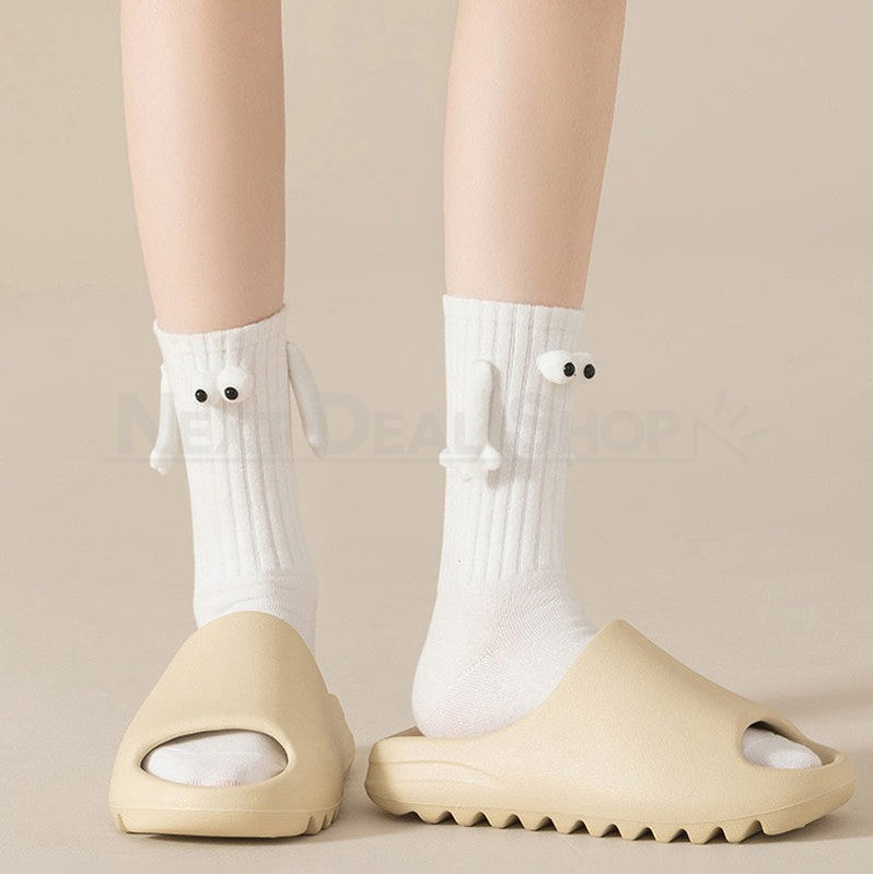 Magnetic Holding Hands Socks