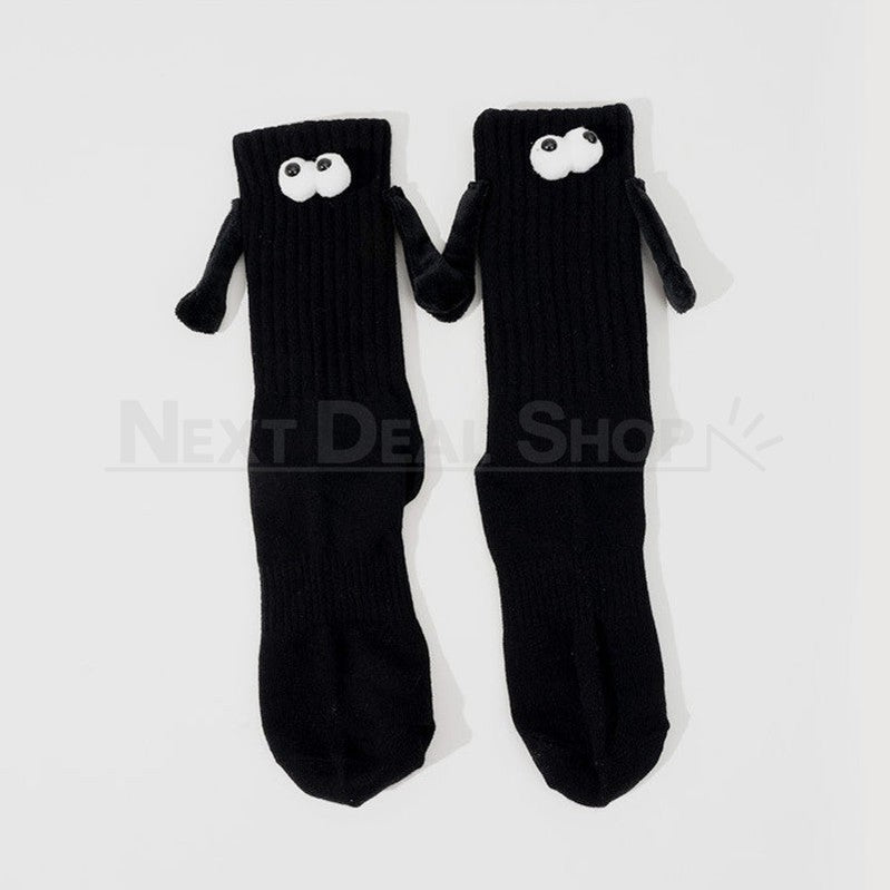 Magnetic Holding Hands Socks