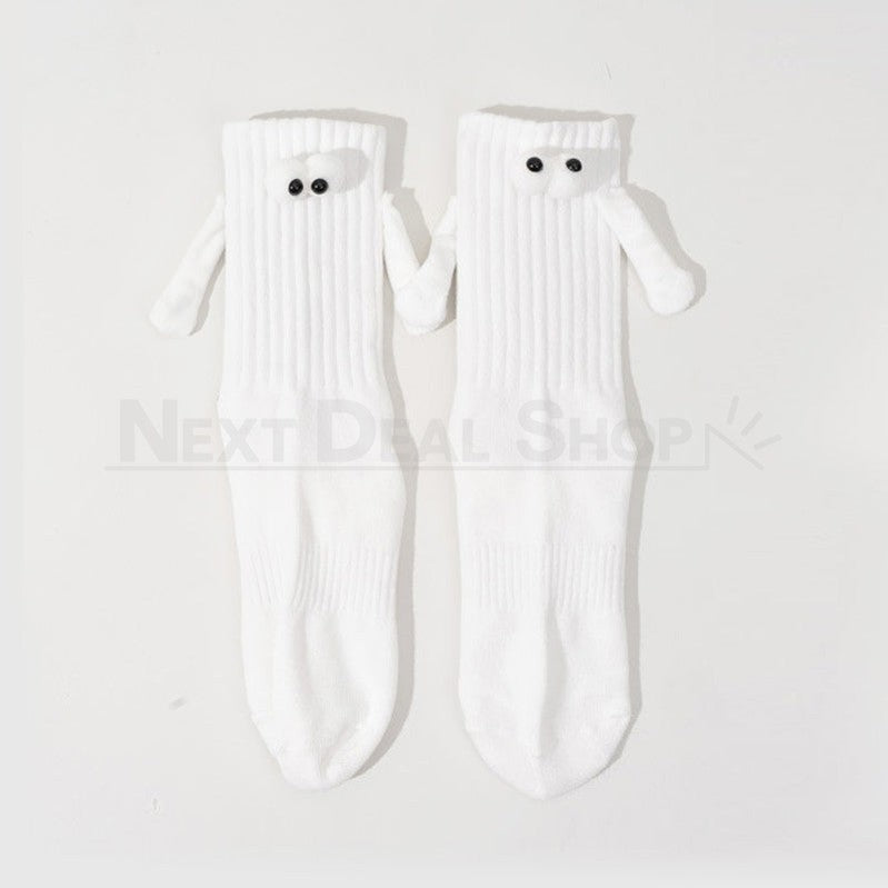 Magnetic Holding Hands Socks