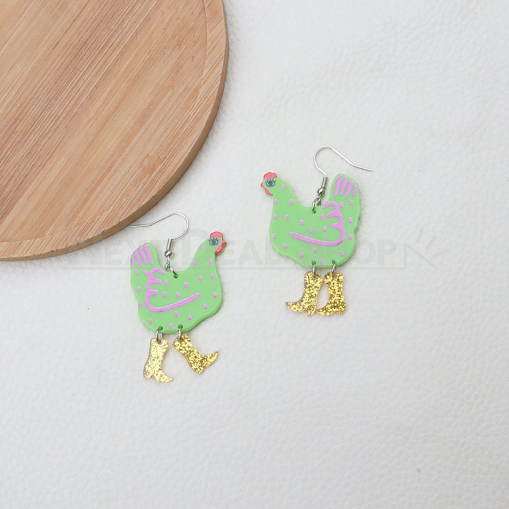 Miss Chicken Booty Earrings