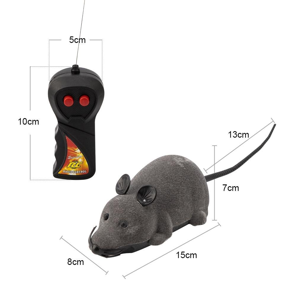 Wireless Remote-Controlled Toy Mouse for Pets