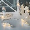 Nautical Iridescent Seahorse LED String Light