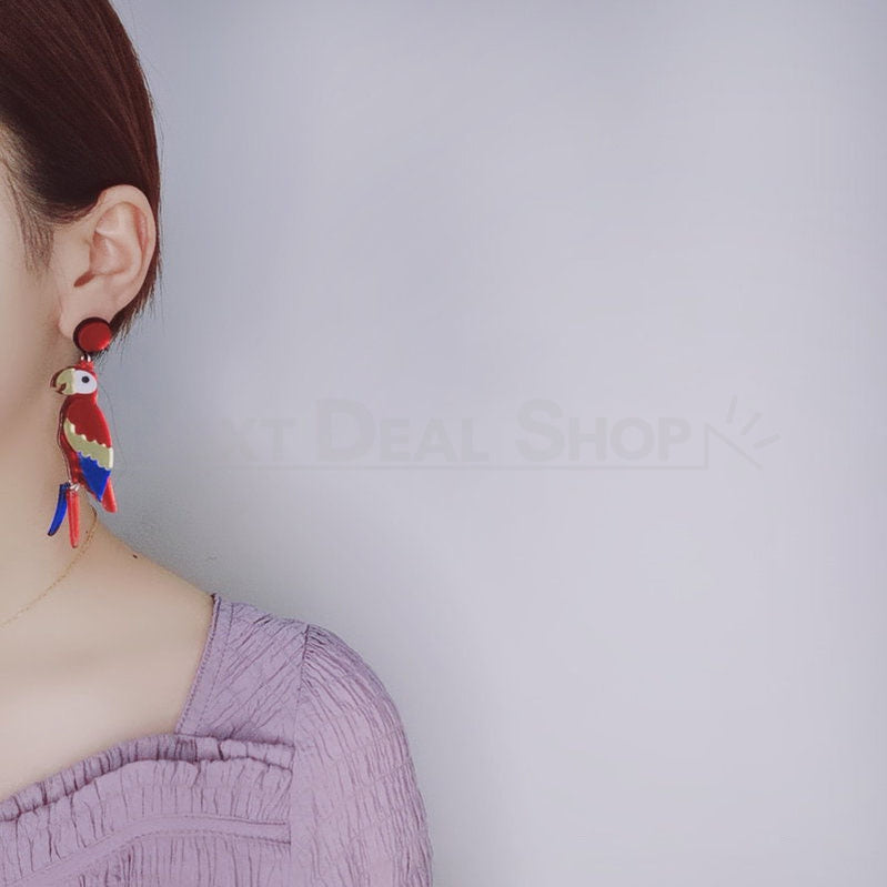 Parrot Earrings