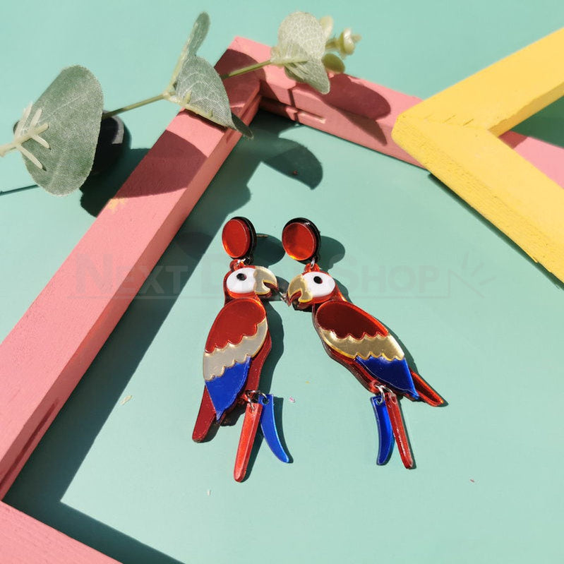 Parrot Earrings