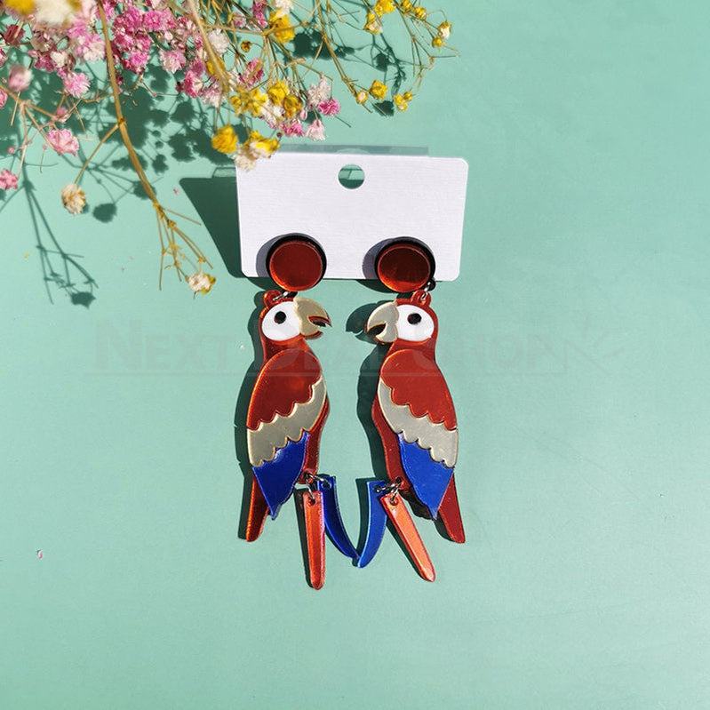 Parrot Earrings