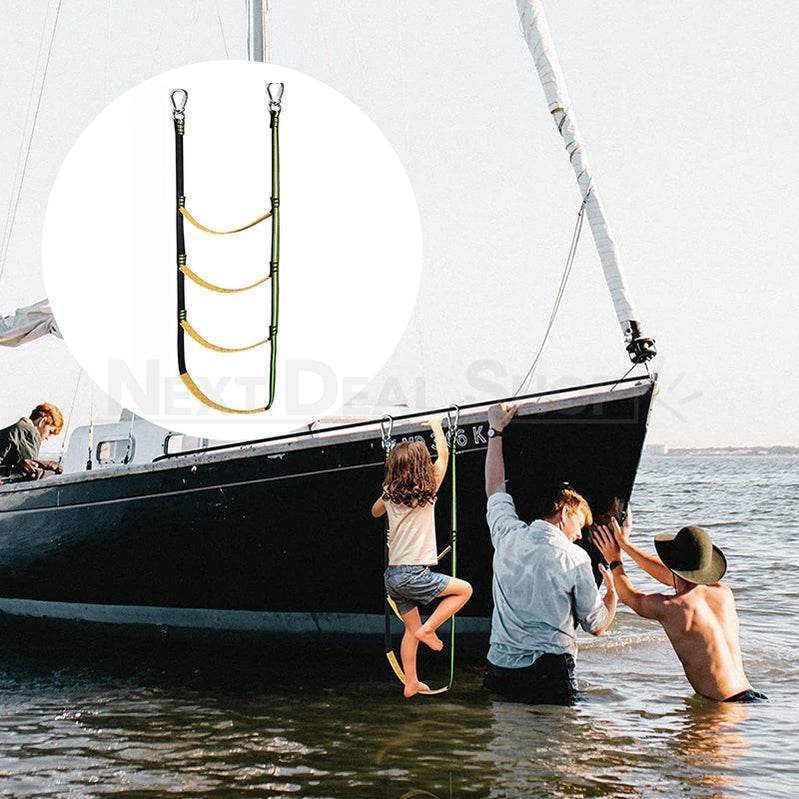 Portable Boat Boarding Rope Ladder