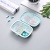 Portable Pill Organizer with 8 Compartments