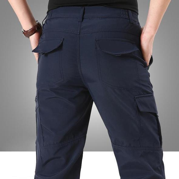 Lfzhjzc Men's Tactical Pants, Water Repellent Ripstop Cargo Pants, Outdoor  Apparel, Hiking Work Pants, Waterproof, Wear-Resistant (Color : Wolf Gray