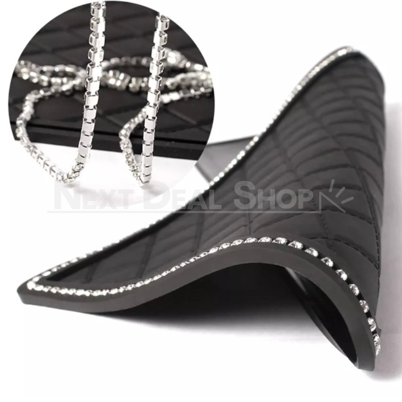 Rhinestone Non Slip Car Dashboard Mat