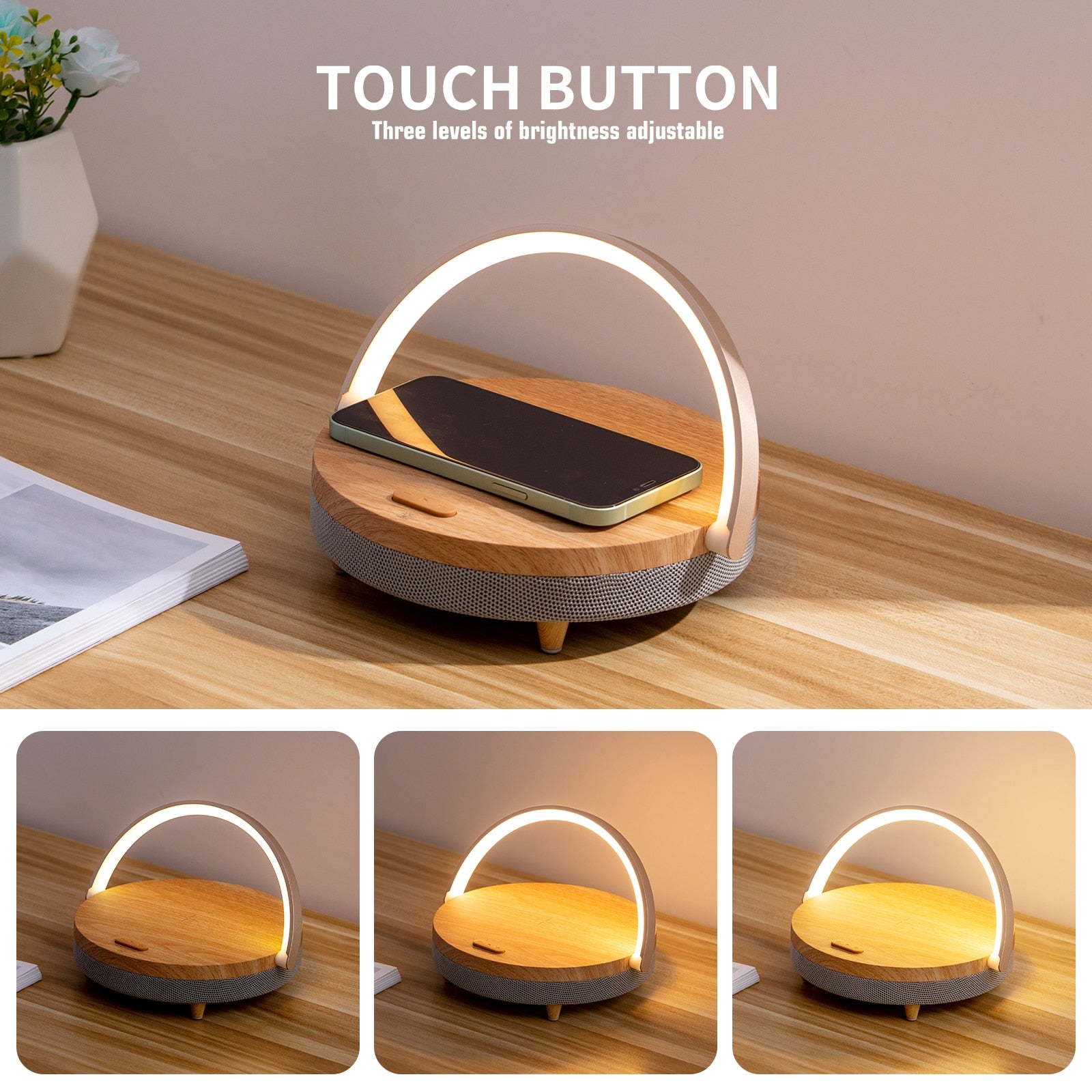 Wireless Charger Bluetooth Speaker