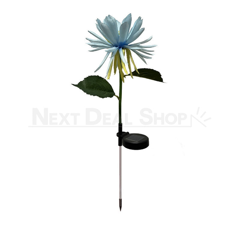 Solar Powered Epiphyllum Flower Stake Light