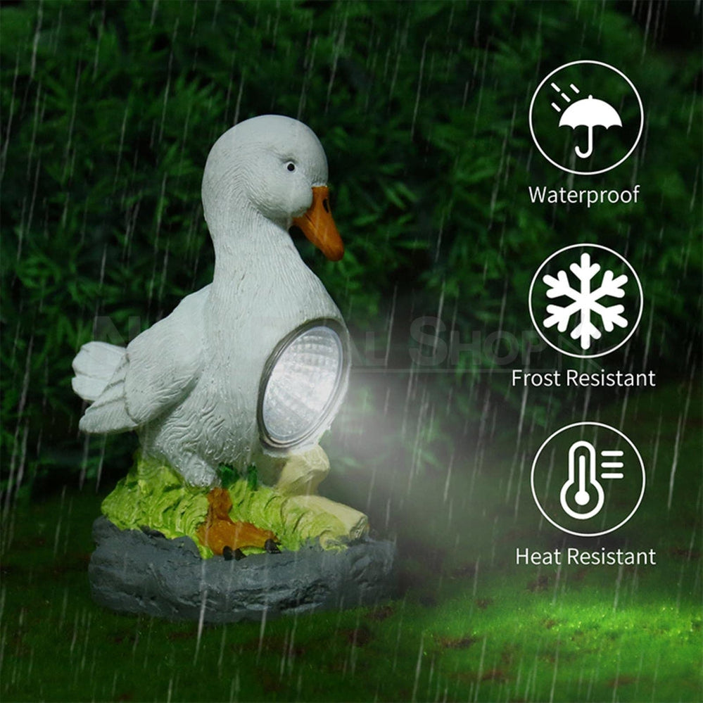 Solar Powered LED Duck Light