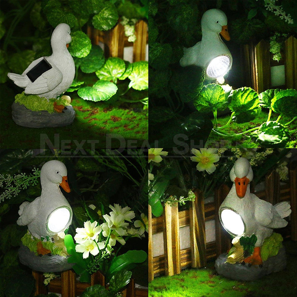 Solar Powered LED Duck Light