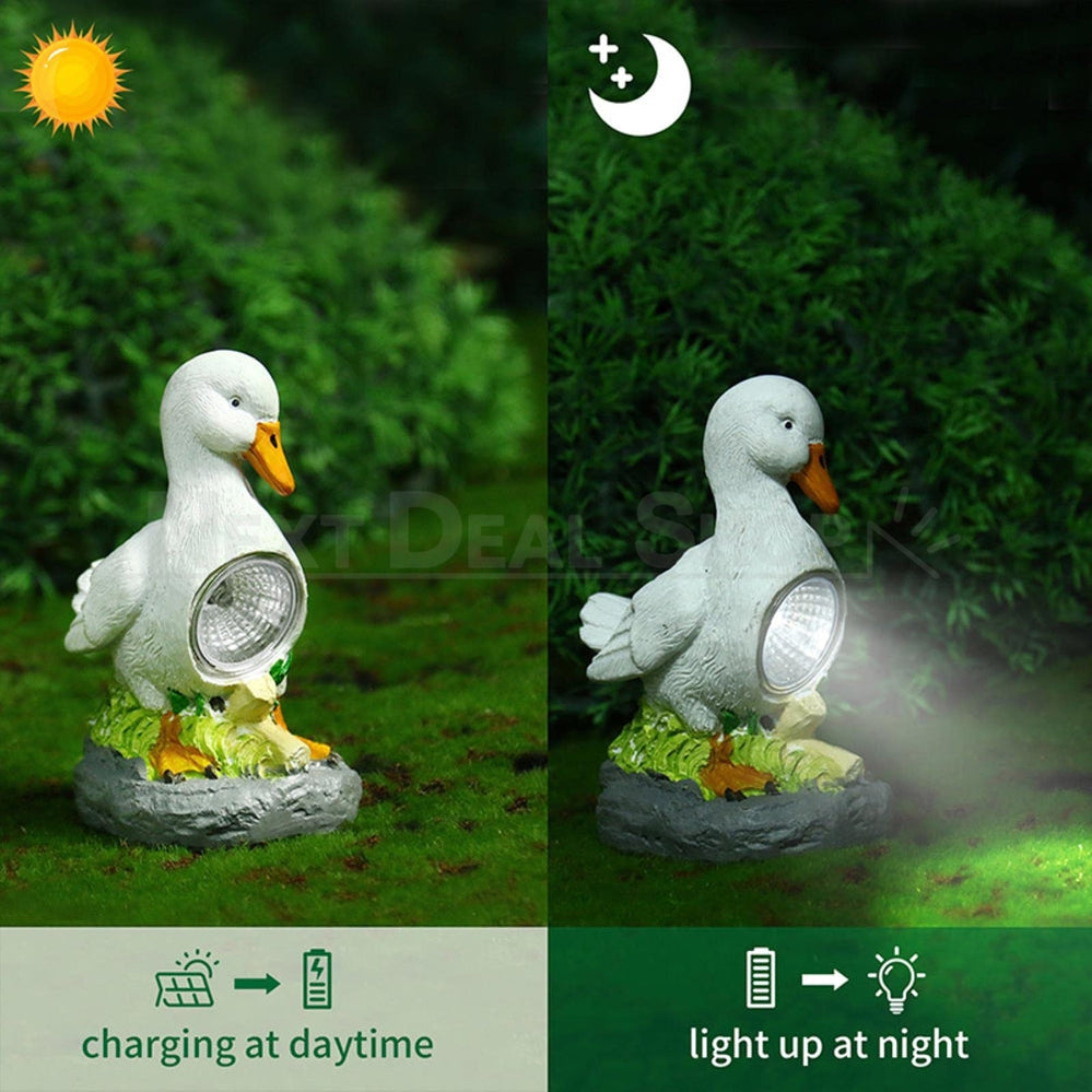 Solar Powered LED Duck Light