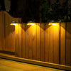 Solar-Powered UFO Fence Light