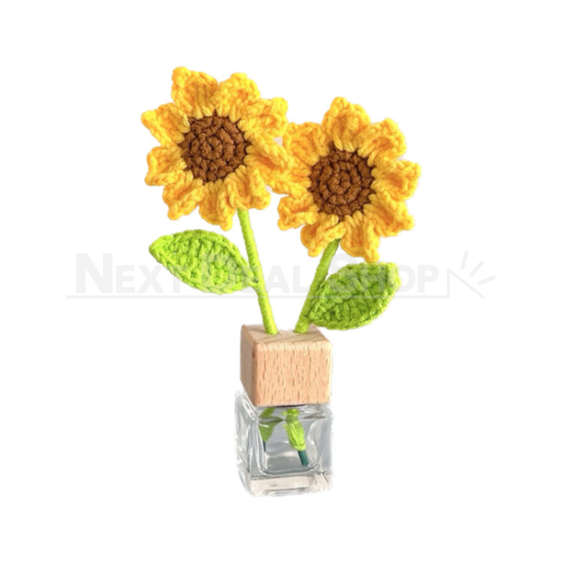 Sunflower Car Vent Essential Oil Diffuser