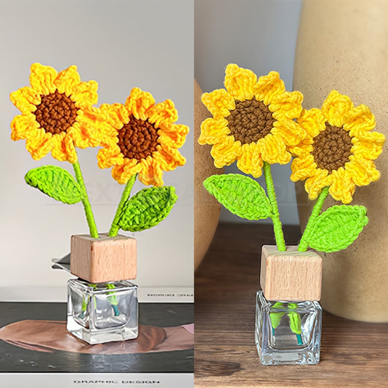 Sunflower Car Vent Essential Oil Diffuser