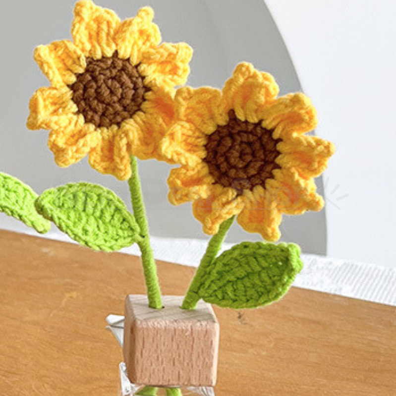 Sunflower Car Vent Essential Oil Diffuser