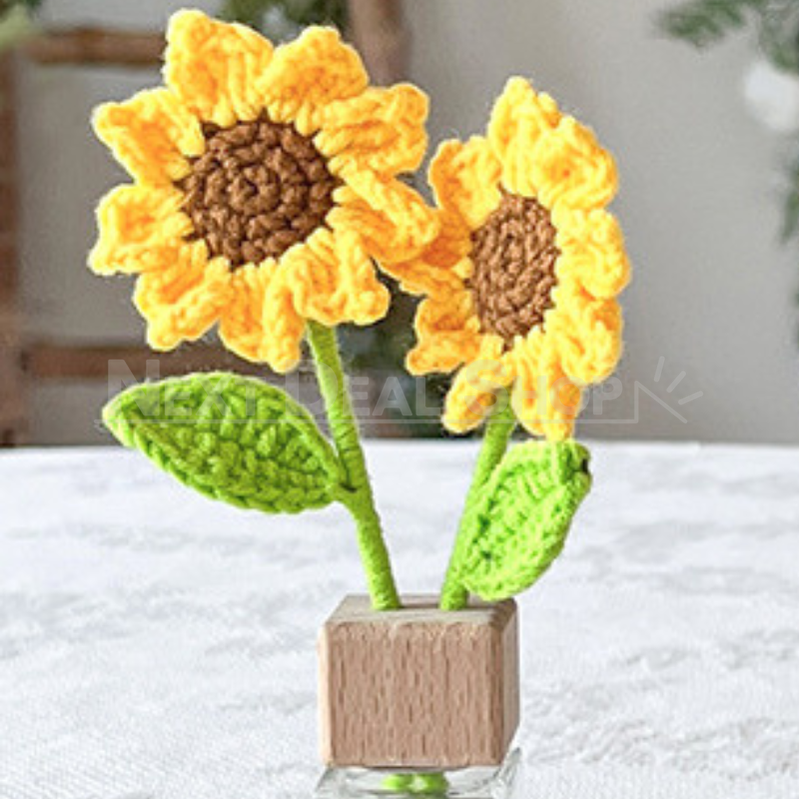 Sunflower Car Vent Essential Oil Diffuser