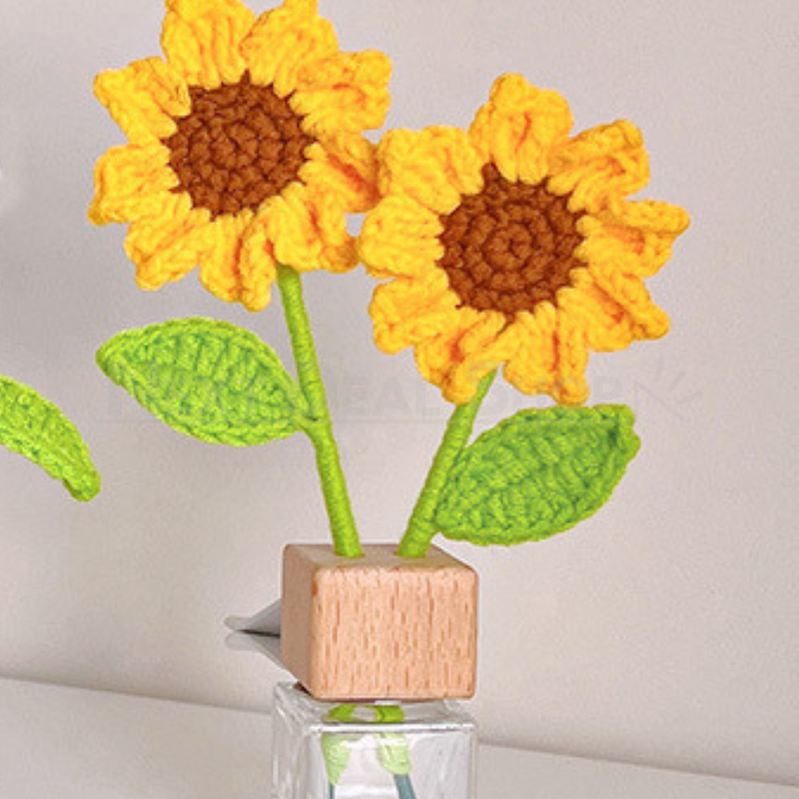 Sunflower Car Vent Essential Oil Diffuser