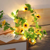 Sunflower Vine Garland Fairy Light